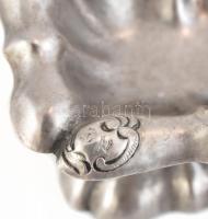 Ezüst (Ag) Fűszer tartó, jelzett: Bécs , nettó: 26g, d:5cm, m:2,5cm