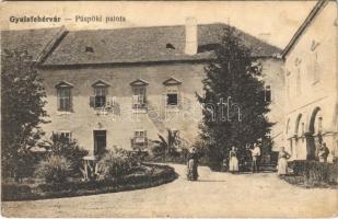 1916 Gyulafehérvár, Karlsburg, Alba Iulia; Püspöki palota / bishops palace