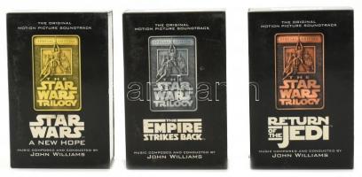 A Star Wars . Csillagok háborúja trilógia filmzenéje 3x2 db kazettán 1997