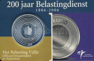 Hollandia 2006. 5€ Ag "200 éves a adókivetés" T:PP Díszkiadásban!