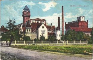 1916 Eszék, Essegg, Osijek; malom / Paromlin Union / Union Mlin / steam mill