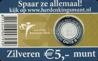 Hollandia 2006. 5€ Ag "200 éves a adókivetés" T:PP Díszkiadásban!