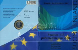 Finnország 2006. 5€ "EU-elnöklés" T:BU Díszkiadásban!