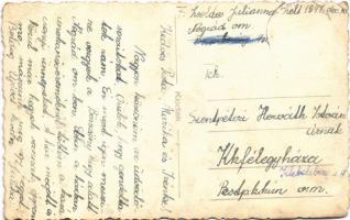 1947 Borsosberény (Nógrád), utca. photo (EK)