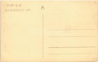 Székelyudvarhely, Odorheiu Secuiesc; Szejke borvíz palackokba töltése / workers bottling mineral wat...