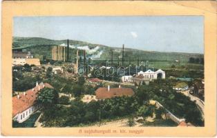 1912 Vajdahunyad, Hunedoara; M. kir. vasgyár. Licker Viktor kiadása / ironworks, iron factory (EB)
