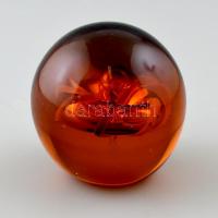 Üveg levélnehezék 8 cm