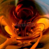 Üveg levélnehezék 8 cm