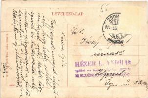 1911 Zsombolya, Hatzfeld, Jimbolia; Széchenyi István utca. W.L. Bp. 6647. / street view (vágott / cu...