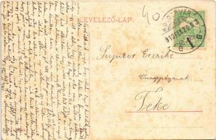 1910 Zilah, Zalau; Wesselényi kollégium. W.L. 2315. / Calvinist boarding school (EB)