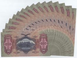 1930. 100P (16db, sorszámkövető) T:I-II
Adamo P17