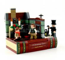 LEGO Charles Dickens-emlékmű, A Christmas Carol, útmutatóval, eredeti dobozában, cikkszám: 40410
