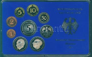 NSZK 1978D 1Pf-5M 9klf db, benne 2klf 2M, szettben T:PP