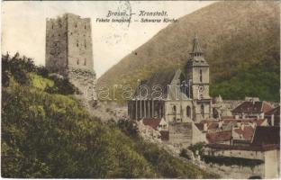 Brassó, Kronstadt, Brasov; Fekete templom / Schwarze Kirche / church (Rb)