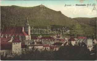 1913 Brassó, Kronstadt, Brasov; Fekete templom / Schwarze Kirche / church (fl)