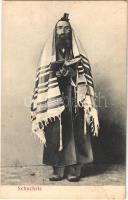 Schachris. S.M.P. Kraków 1906. 39. / Shacharit. Jewish man praying in tallit. Judaica