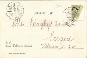 1906 Arad, Minorita templom. Roth Testvérek kiadása / Minorite church (EB)