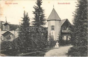1910 Borszék, Borsec; Due Torri nyaraló. Divald Károly műintézete 1937-1908. / villa (EK)