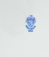 Alföldi rózsás porcelán tányérok (6 lapos, 5 mély, 6 süteményes) Kopott, jelzett