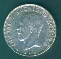 Svédország 1939. 1K Ag V.Gusztáv T:3