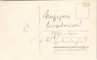 1910 Osztrák-magyar katonák csoportja / Austro-Hungarian K.u.K. military staff, group of officers. p...