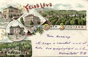 Felsőlövő with Hotel Litho