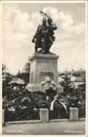 1931 Nagykanizsa, Hősök szobra, emlékmű (gyűrődés / crease)