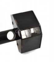 Hensoldt Wetzlar Kreuzvisier földmérő prizma, 90° és 180°, XX. sz. első fele, fém, üveg, jó állapotb...