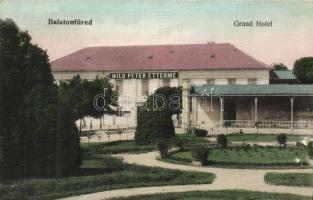 Balaonfüred Hotel Wild Péter étterme