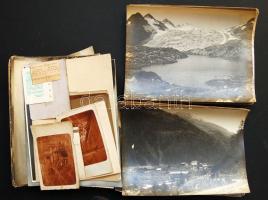 43 db háború előtti Ausztria fénykép + pár levél