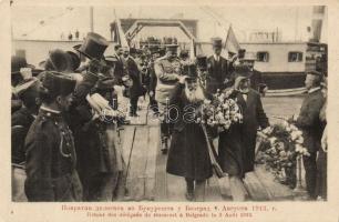 Belgrade return of the delegates from Bucharest 1913