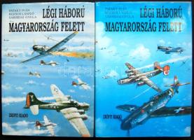 1992 Légiháború Magyarország felett cimű könyv 1-2. kötete szép állapotban