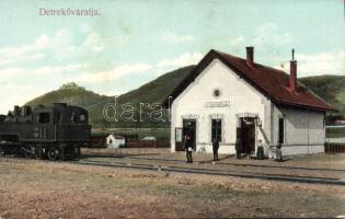 Detrekőváralja Railway-station