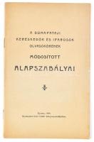 1904 A Dunapataji Kereskedők és Iparosok Olvasókörének módosított alapszabályai