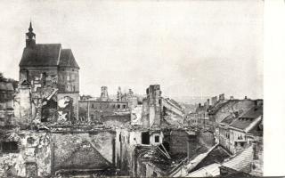 Pozsony after the fire 17.05.1913
