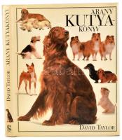 Taylor, David: Arany kutyakönyv. Ford.: Garai Attila. Bp., 1991, Corvina. 240 p. Gazdag képanyaggal illusztrált. Kiadói aranyozott egészvászon-kötés, kissé sérült borítóval, kissé sérült kiadói papír védőborítóban.