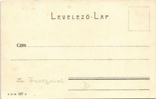 Budapest II. Ördög-árok Hűvösvölgyben, lóitatás és fürdetés