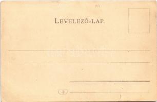 Budapest XII. Svábhegy, gyógyszertár, vasúti sín, karikázó gyerekek. Károlyi György kiadása (szakadá...