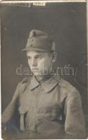Osztrák-magyar katona / WWI Austro-Hungarian K.u.K. military, soldier. photo (EK)