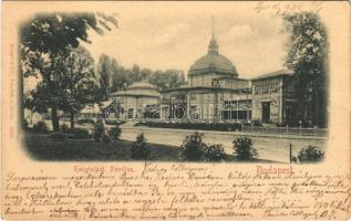 1900 Budapest XIV. Városliget, Fővárosi Pavilon vendéglő