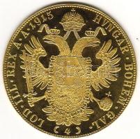Ausztria 1915 4D arany 13,96gr  T:PP!