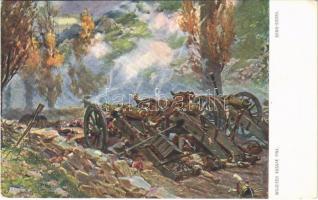 Somo-Sierra / Battle of Somosierra (1808) Polish military art postcard s: W. Kossak (EK)