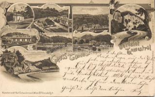 1899 Tomest Glass-factories Litho