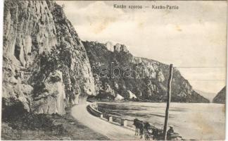 1915 Kazán szoros, Kazan gorge; + M. kir. 8. honvéd pótzászlóalj orsovai különítmény parancsnoksága (fl)