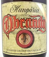 Hungaria brandy 0,5l bontatlan palack retro ital
