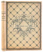 Szomory Dezső: A selyemzsinór. H. n., Genius, 1921. A kötést Végh Gusztáv tervezte. Kiadói kartonált papírkötés.