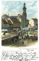 1899 Sopron Piac Litho
