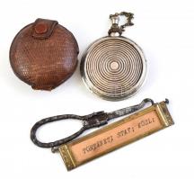 Vegyes bolhatétel (zsebóratok, cipőgomboló, parfümös, fiókelő)