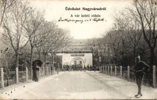 Nagyvárad eastern side of the castle