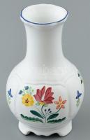 Herend pottery kerámia váza. Kézzel festett, jelzett, hibátlan m: 19 cm